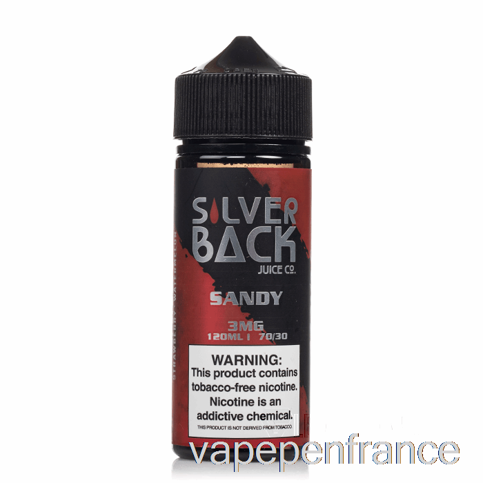 Sablonneux - Silverback Juice Co. - Stylo Vape 120 Ml 6 Mg